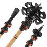 TK8606 NILS BAMBOO TREKKING POLES
